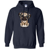 PUG DOG - Cute Pug Puppy Dj Wearing Headphones and Glasses T Shirt & Hoodie