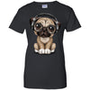 PUG DOG - Cute Pug Puppy Dj Wearing Headphones and Glasses T Shirt & Hoodie